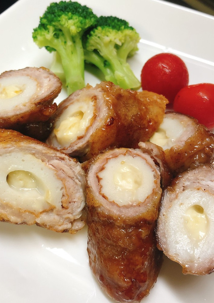 肉巻きちくわ-レシピのメイン写真