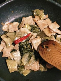 高菜炒め ឆាស្ពីជូ-レシピのメイン写真