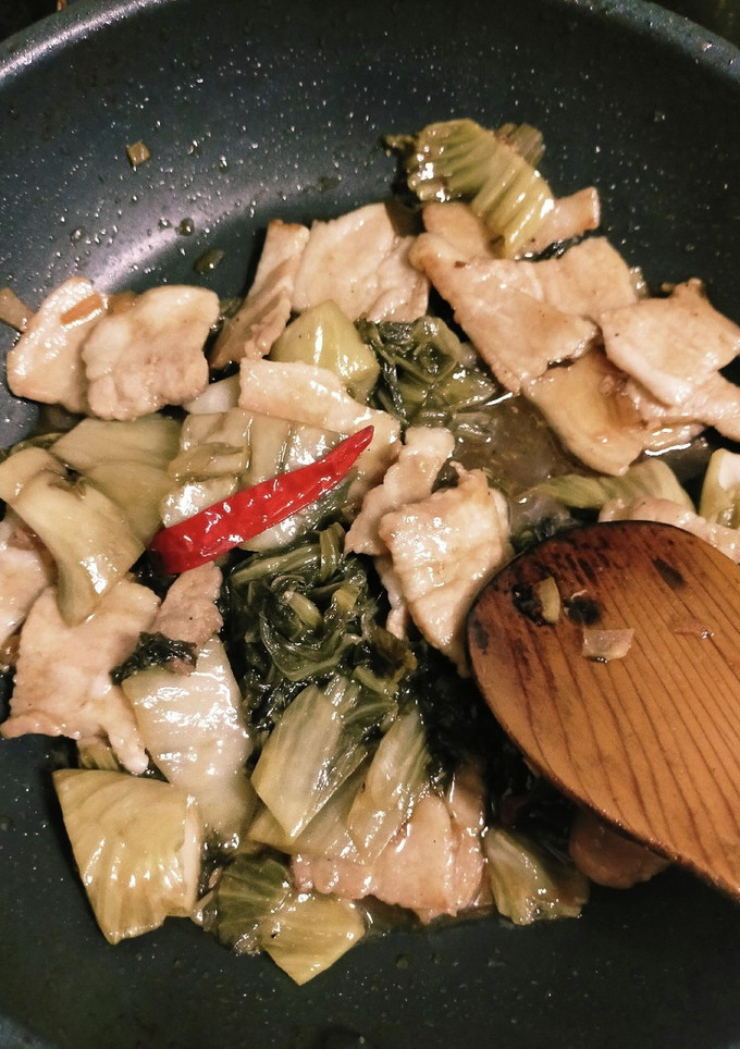 高菜炒め ឆាស្ពីជូ-レシピのメイン写真