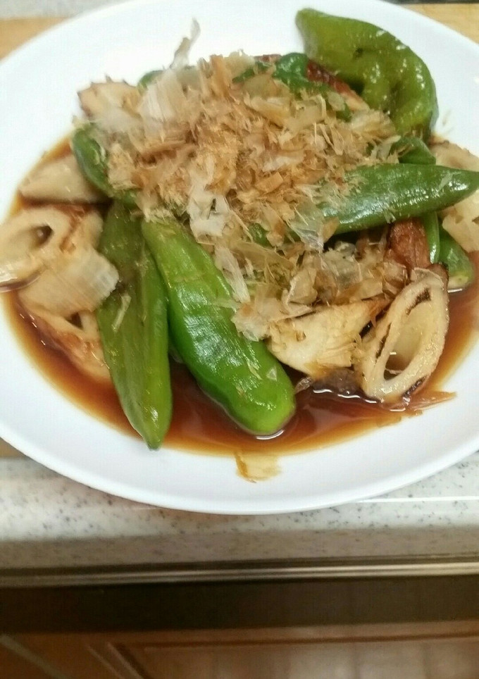 ししとうと竹輪の簡単煮浸し-レシピのメイン写真