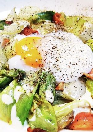 ちゃちゃっとホットシーザーサラダ-レシピのメイン写真