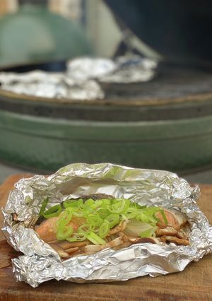 鮭の切り身を使ったBBQレシピ-レシピのメイン写真