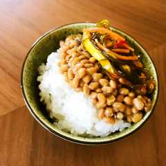 รูปของ 水戸の食卓より♪松前漬け納豆