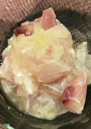 フエダイのセビチェ-レシピのメイン写真