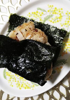 笹だより チーズおかかおにぎり-レシピのメイン写真