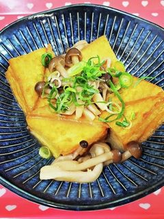 簡単時短*しめじと厚揚げの中華風ソテー-レシピのメイン写真