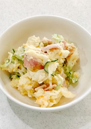 なっつさん家のしっとり濃厚ポテトサラダ♪-レシピのメイン写真