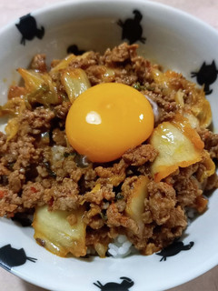 簡単☆キムチ入りそぼろ丼-レシピのメイン写真