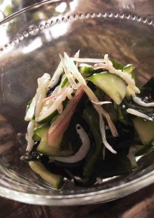 カンタン酢で☆しらすと茗荷の酢のもの-レシピのメイン写真