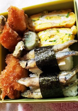 わかさぎのチーズおにぎり-レシピのメイン写真