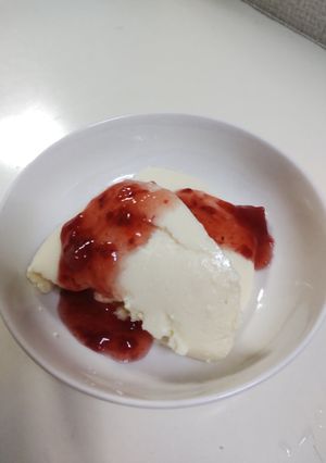 豆腐でレアチーズケーキ風-レシピのメイン写真