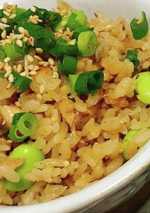 彼絶賛！炊き込みご飯（イワシの味噌煮）-レシピのメイン写真