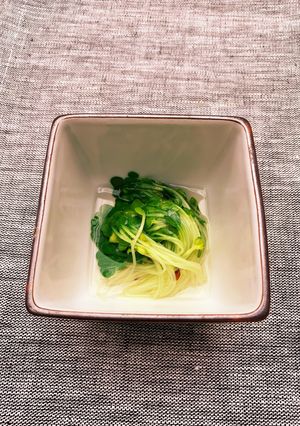 貝割れ大根のお浸し-レシピのメイン写真