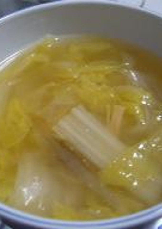 白菜のとろとろスープ-レシピのメイン写真