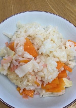 節約炊き込みご飯-レシピのメイン写真
