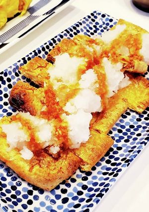 糖質オフおかず☆大根おろしと焼き油揚げ-レシピのメイン写真