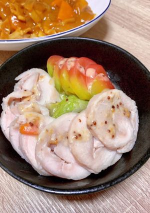 塩麹鶏ハムのマスタードサラダ-レシピのメイン写真