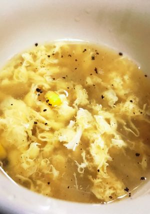 卵のコンソメスープ-レシピのメイン写真
