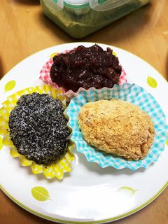 簡単☆吸水なし☆炊飯器でおはぎ-レシピのメイン写真