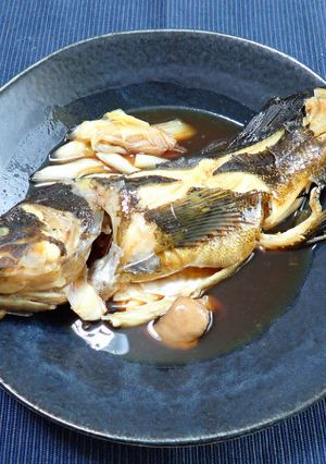 タケノコメバルの煮つけ-レシピのメイン写真
