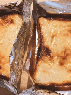 こどもレシピ♪チーズケーキ風トースト-レシピのメイン写真