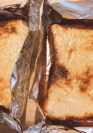 こどもレシピ♪チーズケーキ風トースト-レシピのメイン写真