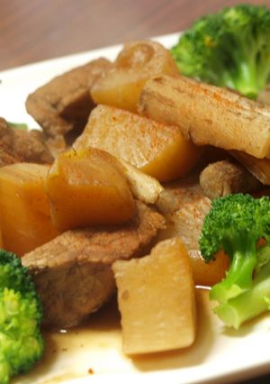 ☆お酢でさっぱり豚肉煮☆-レシピのメイン写真