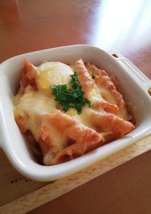 フライパン一つで！ ペンネグラタン-レシピのメイン写真