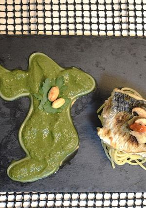 千葉1位食材で作る【落花生ジェノベーゼ】-レシピのメイン写真