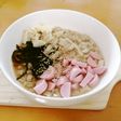 オートミール・スープ(塩昆布と高野豆腐)