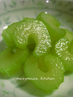 セロリの昆布茶漬け-レシピのメイン写真