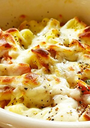 パンの耳を食べきる！コーンスープグラタン-レシピのメイン写真