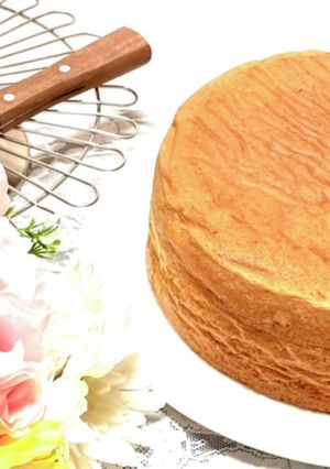 シフォン風・ふわふわスポンジケーキ-レシピのメイン写真