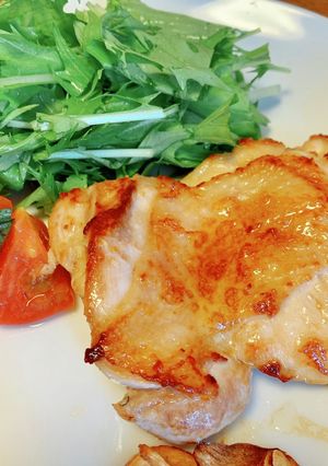 初心者でも簡単!ガリバタ醤油チキン-レシピのメイン写真