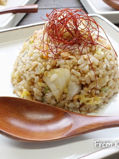 白菜漬で作る和風チャーハン♬-レシピのメイン写真