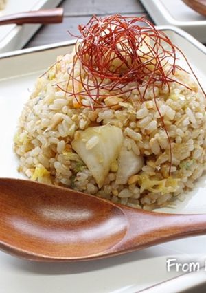 白菜漬で作る和風チャーハン♬-レシピのメイン写真