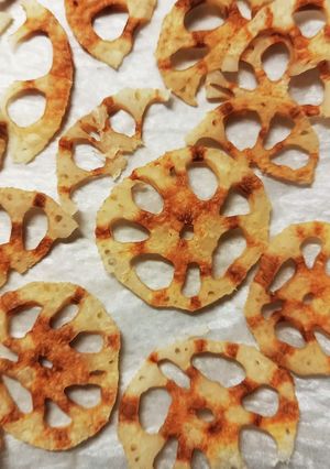 偏食　レンコンチップス-レシピのメイン写真