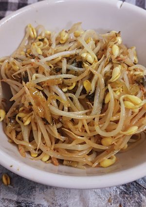 ☆高菜と豆もやしのペペロンチーノ-レシピのメイン写真