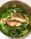 鮭雑炊♪簡単食欲不振胃弱虚弱体質の食養生