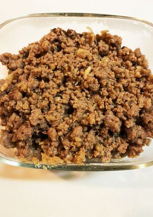 韓国惣菜ー万能プルコギ味そぼろ-レシピのメイン写真