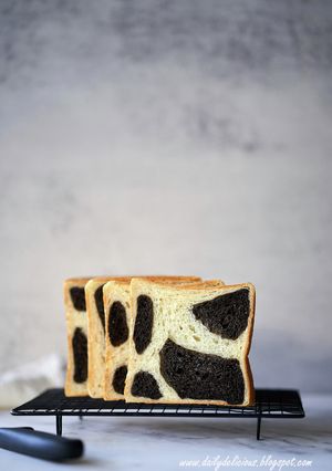 も～も～牛柄牛柄食パン-レシピのメイン写真