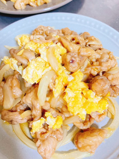 豚の照り焼き卵入り(照り焼きポーク)-レシピのメイン写真