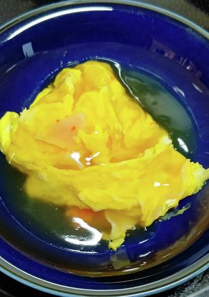 天津飯の上だけ小鉢♪-レシピのメイン写真