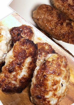 ウインナー風味のお手軽香味ハンバーグ-レシピのメイン写真