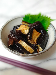 揚げないヘルシー♡茄子の焼き浸し-レシピのメイン写真
