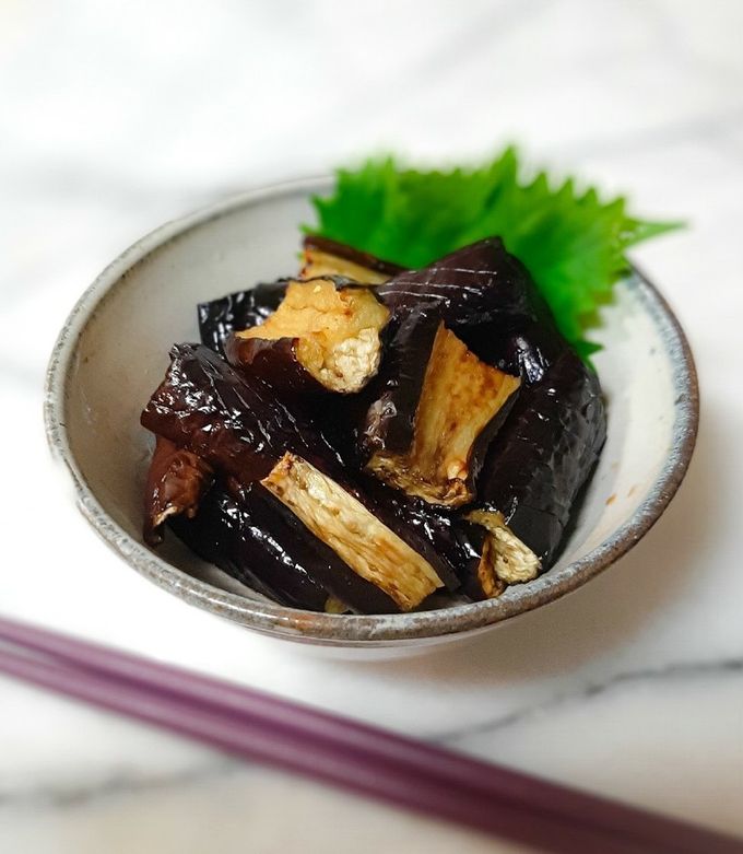 揚げないヘルシー♡茄子の焼き浸し-レシピのメイン写真