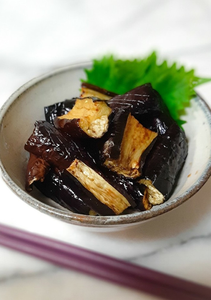 揚げないヘルシー♡茄子の焼き浸し-レシピのメイン写真