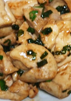 白子のバターポン酢焼き-レシピのメイン写真