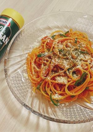 ズボラな適当ナポリタン-レシピのメイン写真