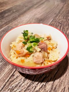 簡単!とりごぼうの炊き込みごはん-レシピのメイン写真